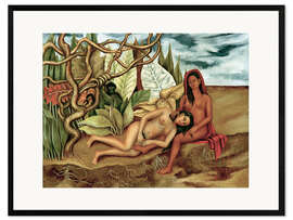 Framed art print Two Nudes in the Forest, 1939