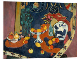 Stampa su vetro acrilico Fruits and Bronze, 1910 - Henri Matisse