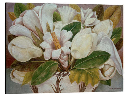 Cuadro de aluminio Magnolias, 1945