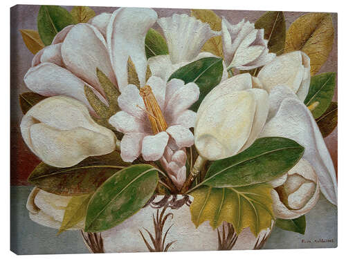Canvastavla Magnolias, 1945
