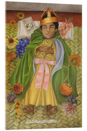 Acrylic print The dead Dimas Rosas at the age of three, 1937 - Frida Kahlo