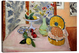 Quadro em tela Anemones and Fruit, 1925