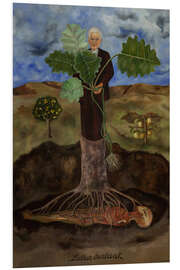 Foam board print Portrait of Luther Burbank