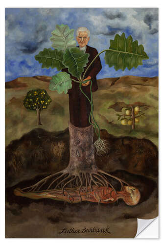 Wall sticker Portrait of Luther Burbank
