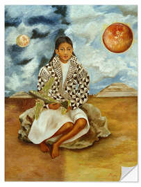 Wandsticker Lucha María, Mädchen aus Tehuacán, 1942