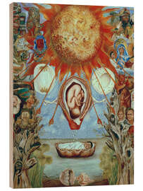 Wood print Moses or The Core of Creation, 1945 II
