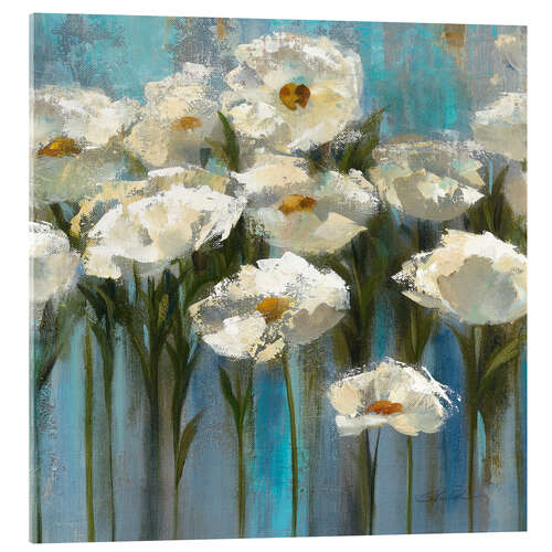 Quadro em acrílico Anemones by the Lake