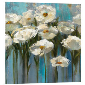 Magnettafel Anemonen am See