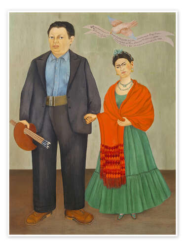 Poster Frieda und Diego Rivera, 1931