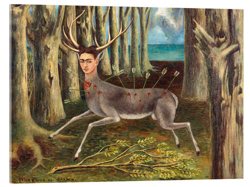 Acrylic print The Wounded Deer, 1946