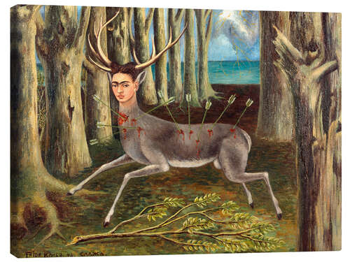 Canvas print The Wounded Deer, 1946