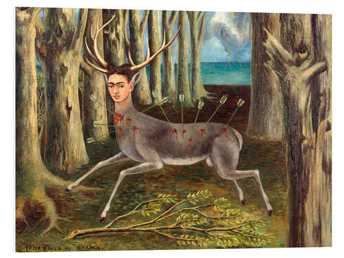 Tableau en PVC The Wounded Deer, 1946