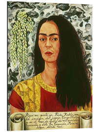 Magnettafel Selbstporträt mit losem Haar, 1947