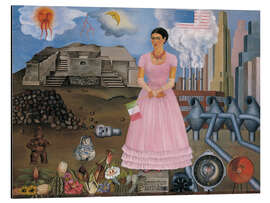 Stampa su alluminio Self-portrait on the border of Mexico and the USA, 1932