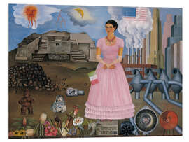 Tableau en PVC Self-portrait on the border of Mexico and the USA, 1932