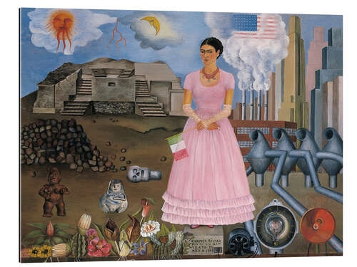 Galleriataulu Self-portrait on the border of Mexico and the USA, 1932