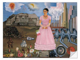 Naklejka na ścianę Self-portrait on the border of Mexico and the USA, 1932