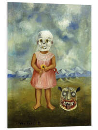 Gallery print She Plays Alone or Girl With Death Mask