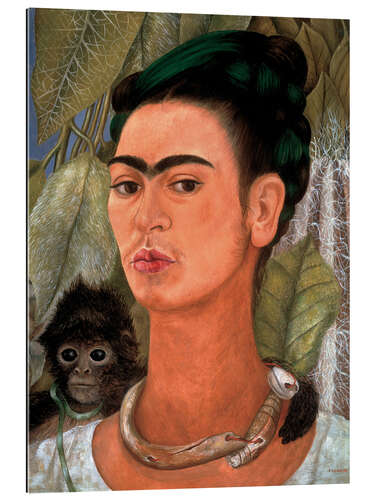 Cuadro de plexi-alu Self-portrait with Monkey, 1938