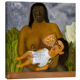Lienzo Mi Nana y Yo, 1937 - Frida Kahlo
