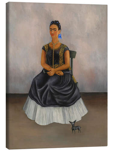 Canvas print Itzcuintli Dog with Me (Self-Portrait), 1938