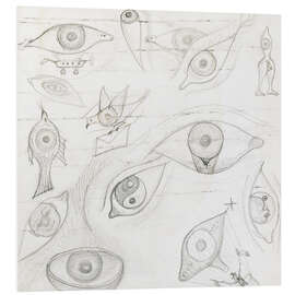PVC-taulu Dibujo de Ojos, 1935