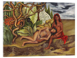 Acrylic print The Land Itself or Two Naked in the Jungle, 1939