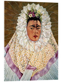 Obraz na szkle akrylowym Self-portrait as Tehuana or Diego in my thoughts, 1943