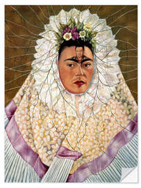 Wandsticker Selbstporträt als Tehuana oder Diego in meinen Gedanken