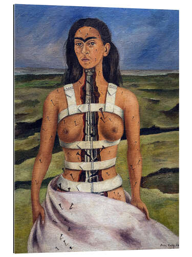 Cuadro de plexi-alu El pilar roto, 1944