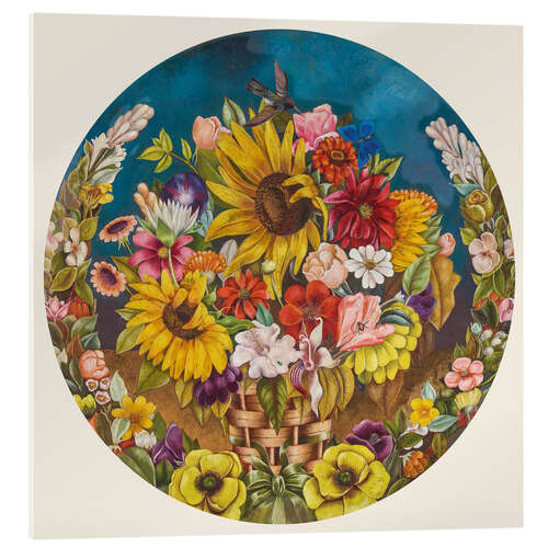 Obraz na szkle akrylowym The Flower Basket, 1941