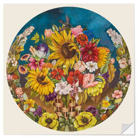 Wall sticker The Flower Basket, 1941