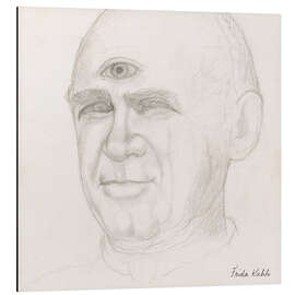 Magnettafel Bildnis von Nacho Aguirre, 1935