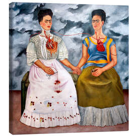 Canvas print The Two Fridas, 1939