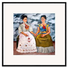 Framed art print The Two Fridas, 1939