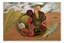 Wall print The Fruit of the Earth, 1938 - Frida Kahlo