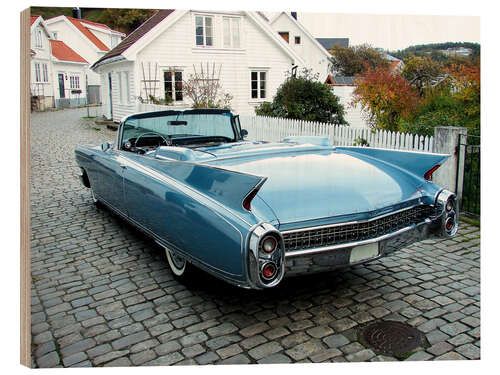 Cuadro de madera 1960 Cadillac Eldorado Biarritz Convertible II