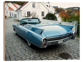 Cuadro de madera 1960 Cadillac Eldorado Biarritz Convertible II