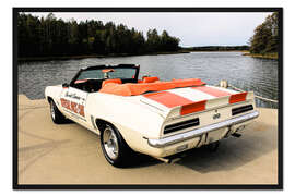 Gerahmter Kunstdruck 1969 Chevrolet Camaro Z11 Pace Car Convertible II
