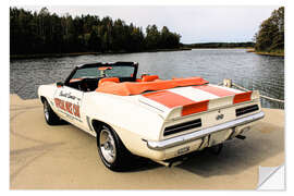 Wandsticker 1969 Chevrolet Camaro Z11 Pace Car Convertible II