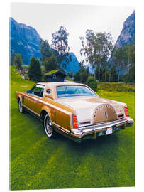 Acrylic print 1978 Lincoln Continental Mark V Diamond Jubilee Edition II