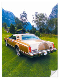 Wandsticker 1978 Lincoln Continental Mark V Diamond Jubilee Edition II