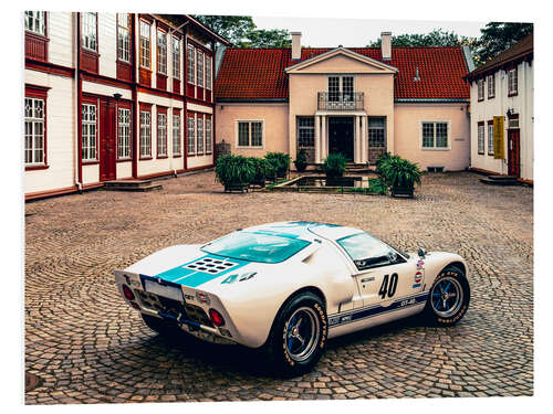 Quadro em PVC 1968 Ford GT 40 MK1 Replika Coupé II