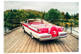 Quadro em acrílico 1957 Mercury Monterey Convertible II