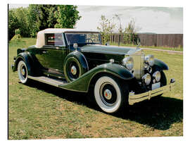 Tableau en aluminium 1933 Packard 1004 Super Eight Convertible I - American Cars 1920 - 2020