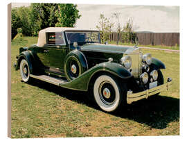 Wood print 1933 Packard 1004 Super Eight Convertible I - American Cars 1920 - 2020