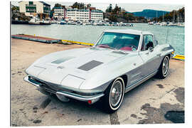 Gallery Print 1963 Chevrolet Corvette Stingray Sport Coupé, Split Window I