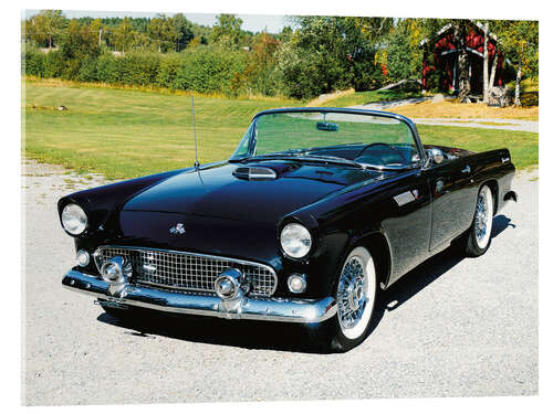 Quadro em acrílico 1955 Ford Thunderbird Convertible I