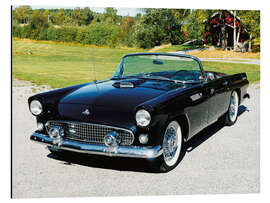 Cuadro de aluminio 1955 Ford Thunderbird Convertible I