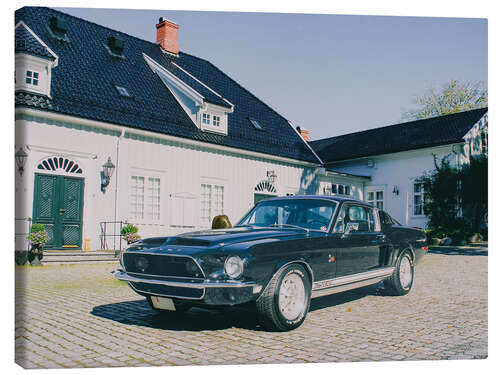 Leinwandbild 1968 Ford Shelby Cobra GT 500KR Fastback Coupé I